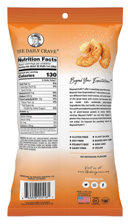 Vegan Cheddar Beyond Puffs