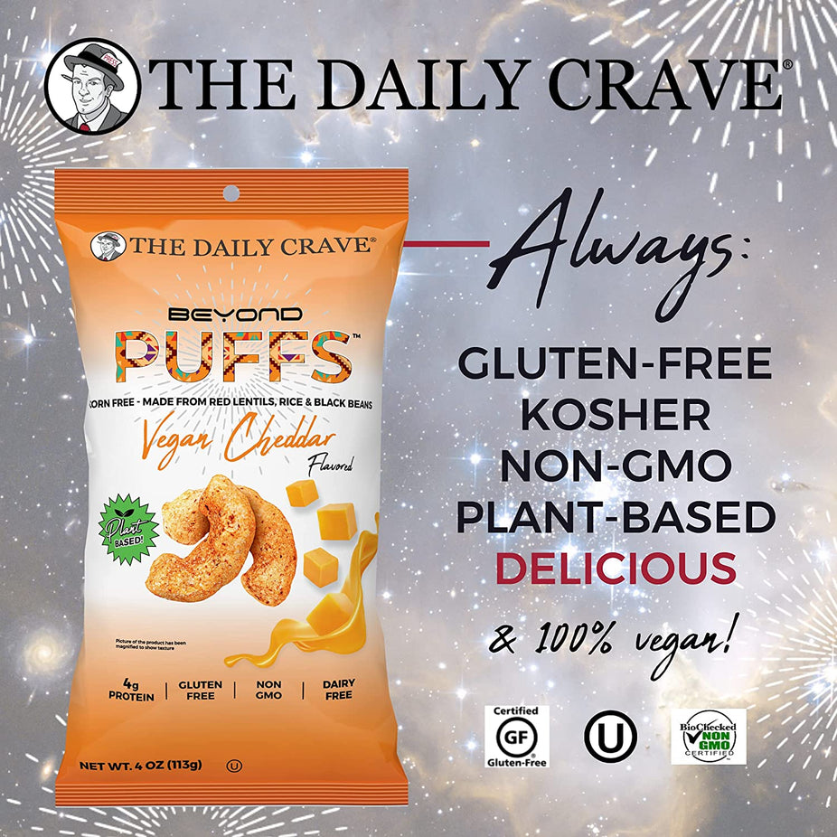 Vegan Cheddar Beyond Puffs