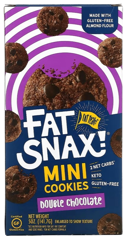 Mini Double Chocolate Chip Cookies