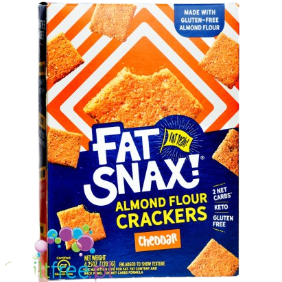 Almond Flour Cheddar Crackers