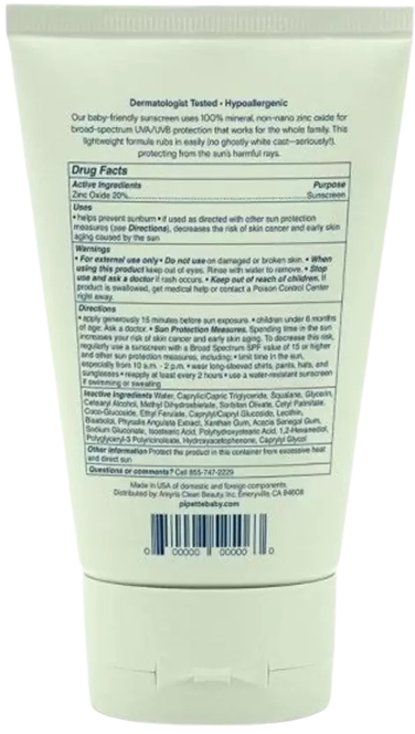 Mineral Sunscreen Broad Spectrum Spf 50