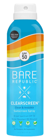 Clearscreen Sunscreen Spray SPF 50