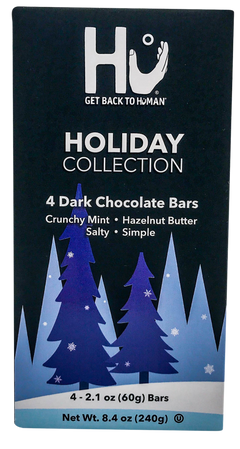Holiday Collection Dark Chocolate Bar (4 Pack)