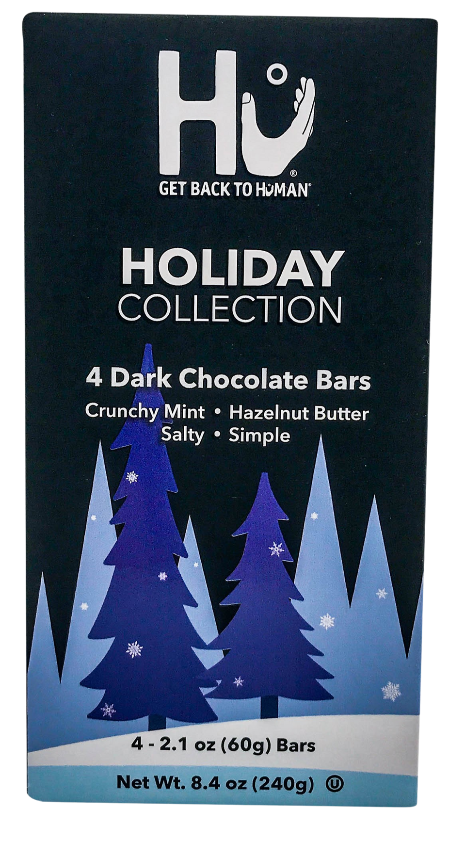 Holiday Collection Dark Chocolate Bar (4 Pack)