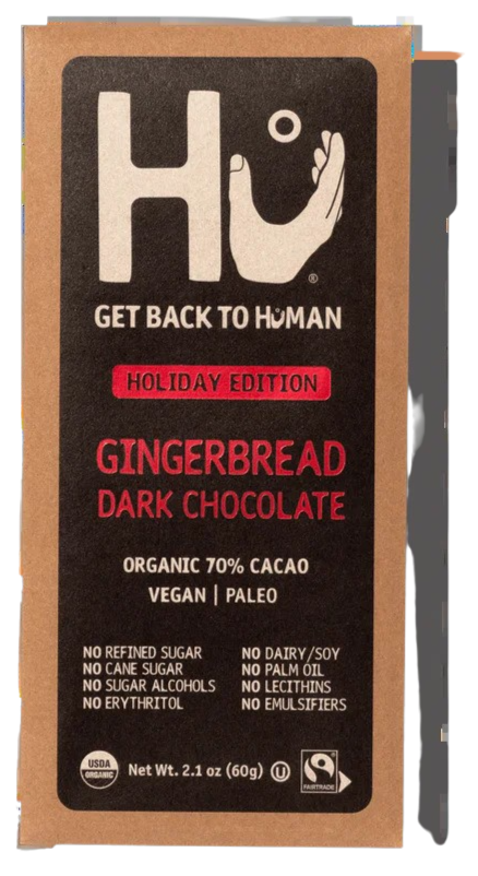 Variety Pack - Pumpkin, Gingerbread, Hazelnut, Mint Chocolate Bars (4 Pack)