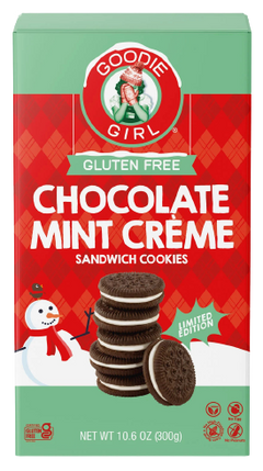 Chocolate Mint Creme Cookies