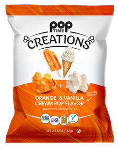 Orange Vanilla Cream Popcorn