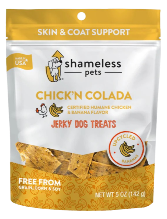 Chicken Colada & Banana Jerky Dog Treats
