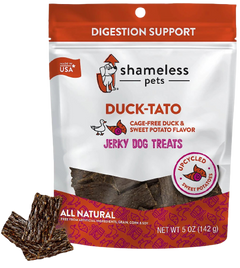 Duck-Tato & Sweet Potato Jerky Dog Treats