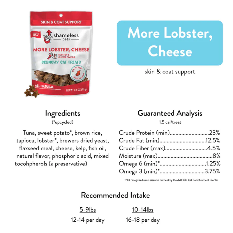 Lobster and Cheese Crunchy Cat Treats