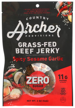 Spicy Sesame Garlic Beef Jerky