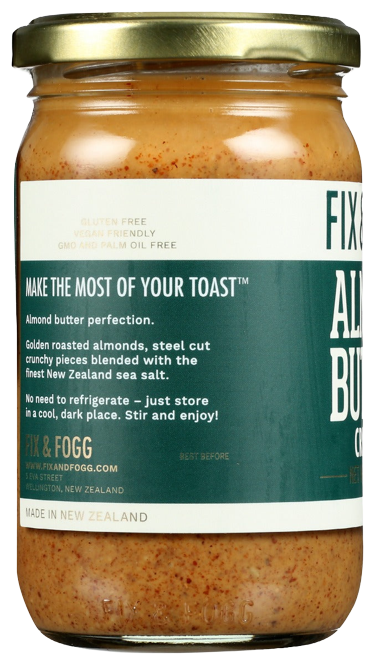 Crunchy Almond Butter