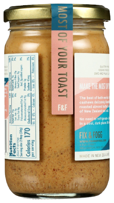 Vanilla Almond Cashew Butter