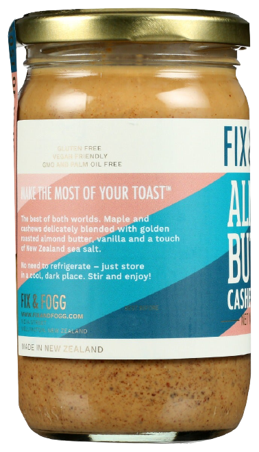 Vanilla Almond Cashew Butter