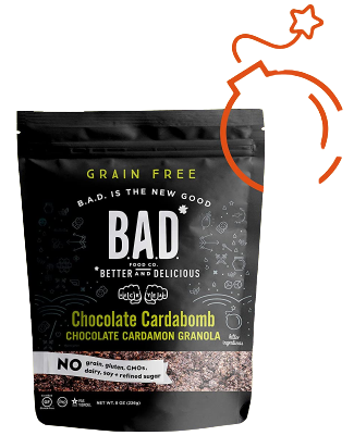 Chocolate Cardamom Granola