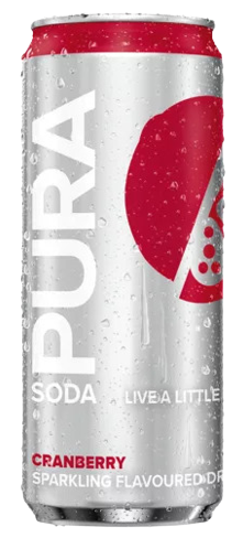 Cranberry Soda 4Pk