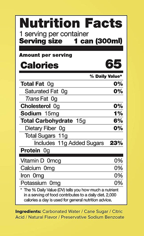 Lemon Elderflower 4Pk