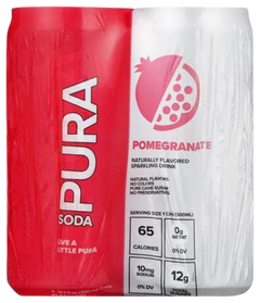 Pomeganate Soda 4Pk