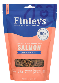 Natural Salmon Soft Training Bite Dog Treats