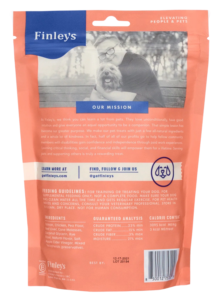 Natural Salmon Soft Training Bite Dog Treats