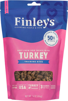Natural Turkey Soft Training Bite Dog Treats