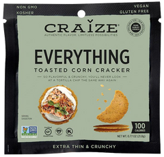 Everything Toasted Corn Cracker