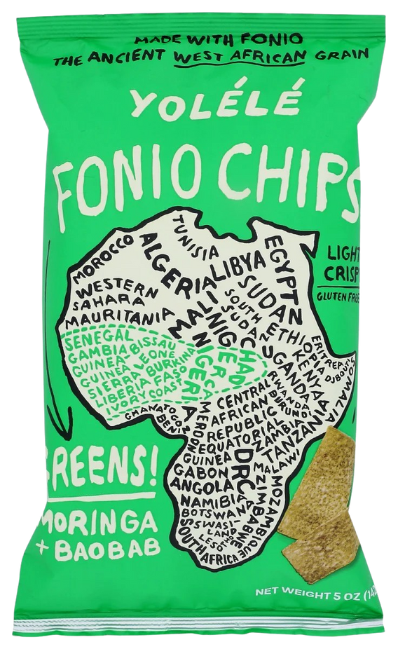 Greens Fonio Chips