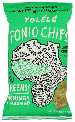 Greens Fonio Chips
