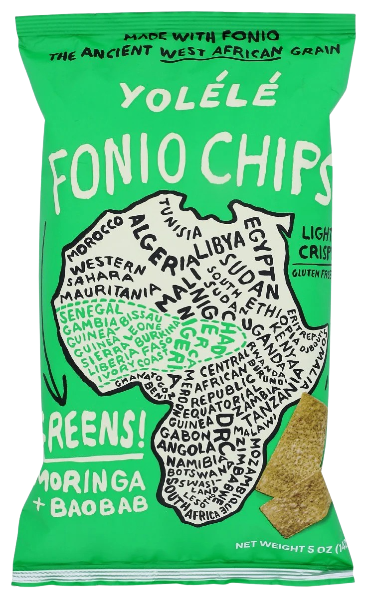 Greens Fonio Chips