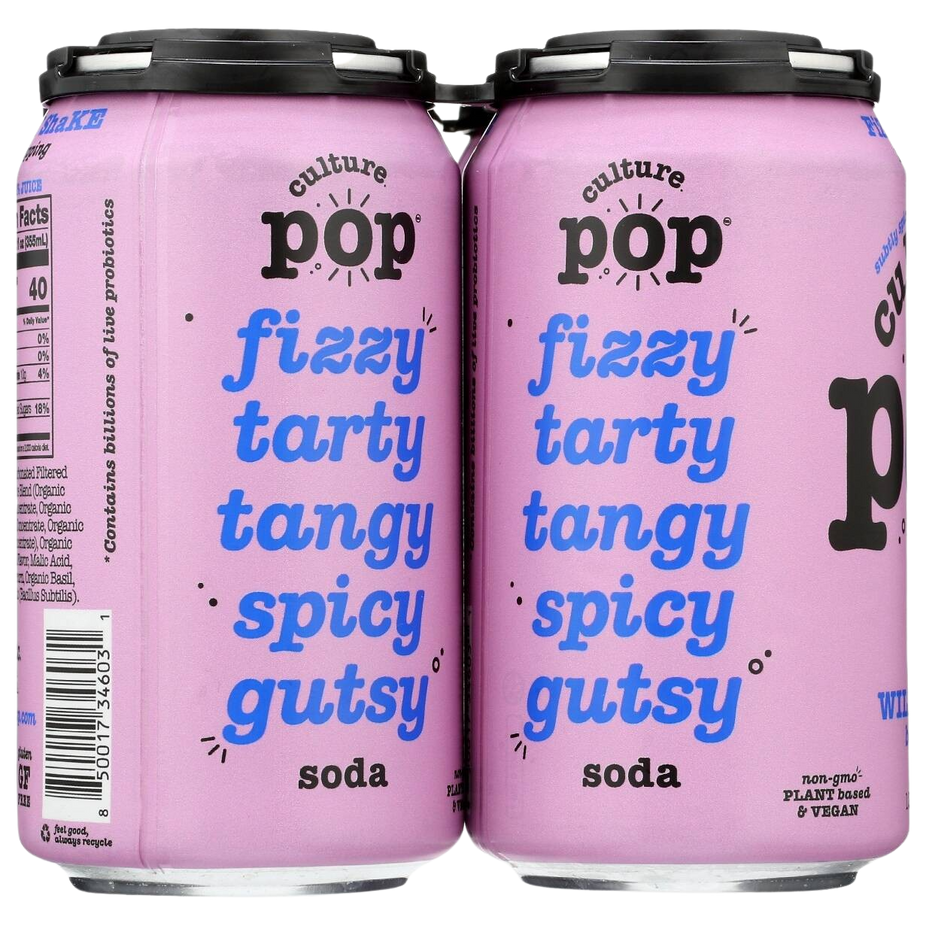 Wild Berry Probiotic Soda (4 Pack)