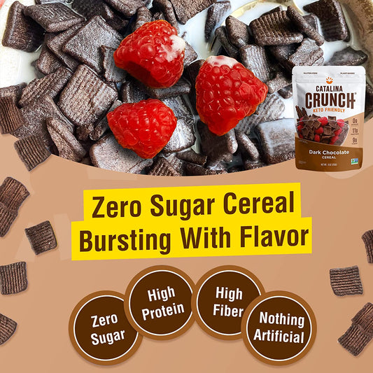 Keto Dark Chocolate Cereal