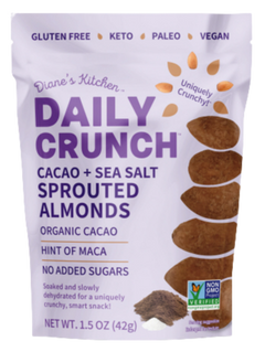 Cacao & Sea Salt Sprouted Almonds