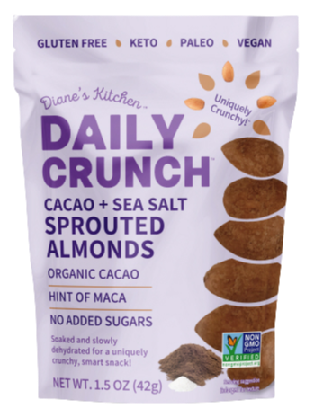 Cacao & Sea Salt Sprouted Almonds