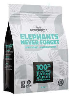 Elephants Never Forget Light Roast Ground Coffee