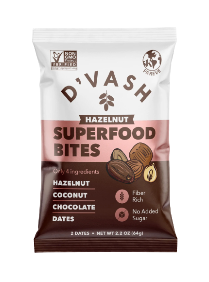 Hazelnut Superfood Bites (8 Pack Case)