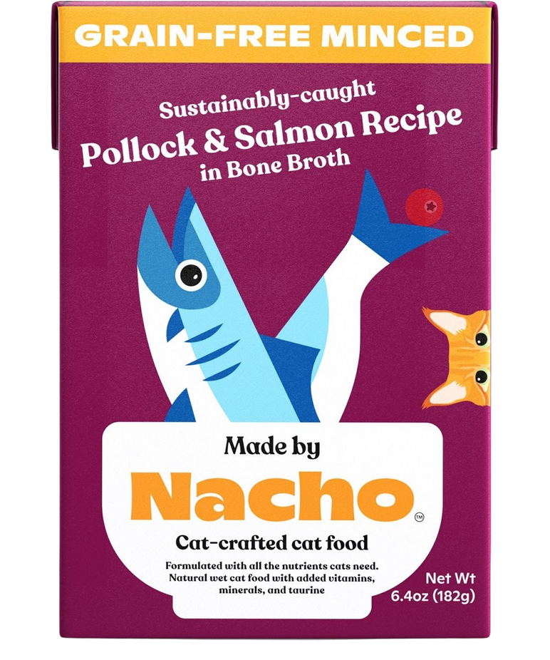 Sustainably-Caught Minced Salmon Wet Cat Food Tetra