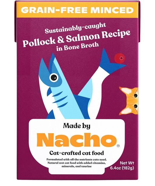 Sustainably-Caught Minced Salmon Wet Cat Food Tetra