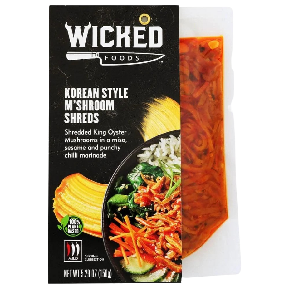 Korean Style M'Shroom Shreds