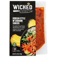 Korean Style M'Shroom Shreds