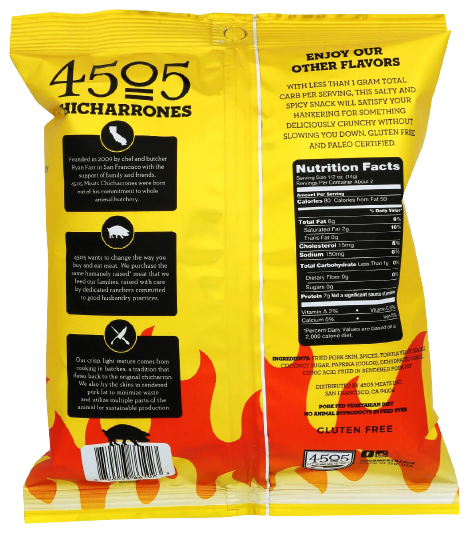 En Fuego Chicharrones Pork Rinds (12 PACK)