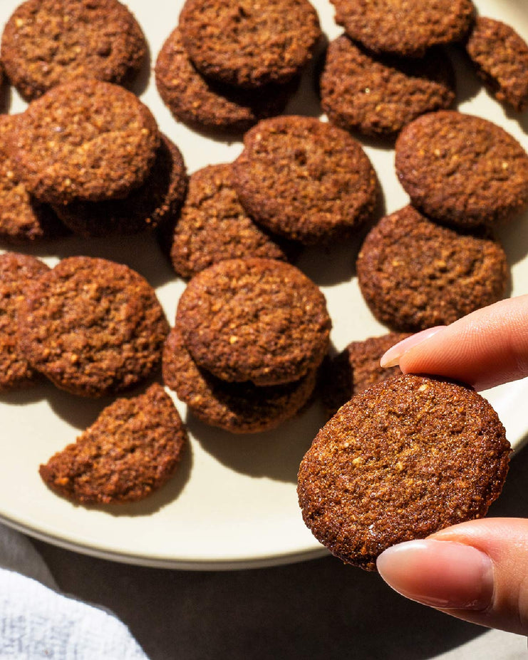 Grain-Free Ginger Snap Cookies