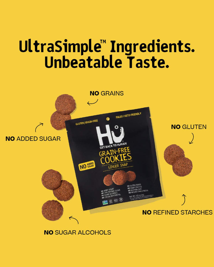 Grain-Free Ginger Snap Cookies