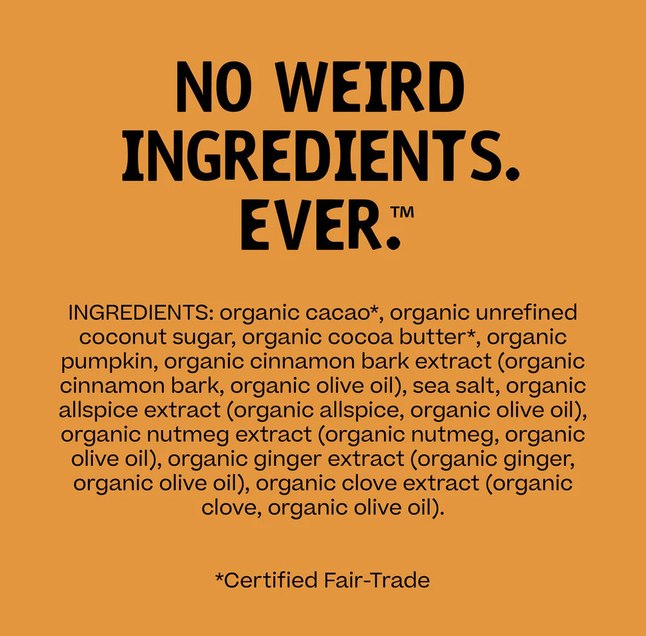 Pumpkin Spice Chocolate Bar (4 Pack)