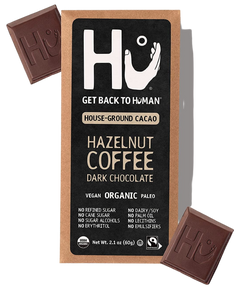 Organic Hazelnut Coffee Dark Chocolate Bar