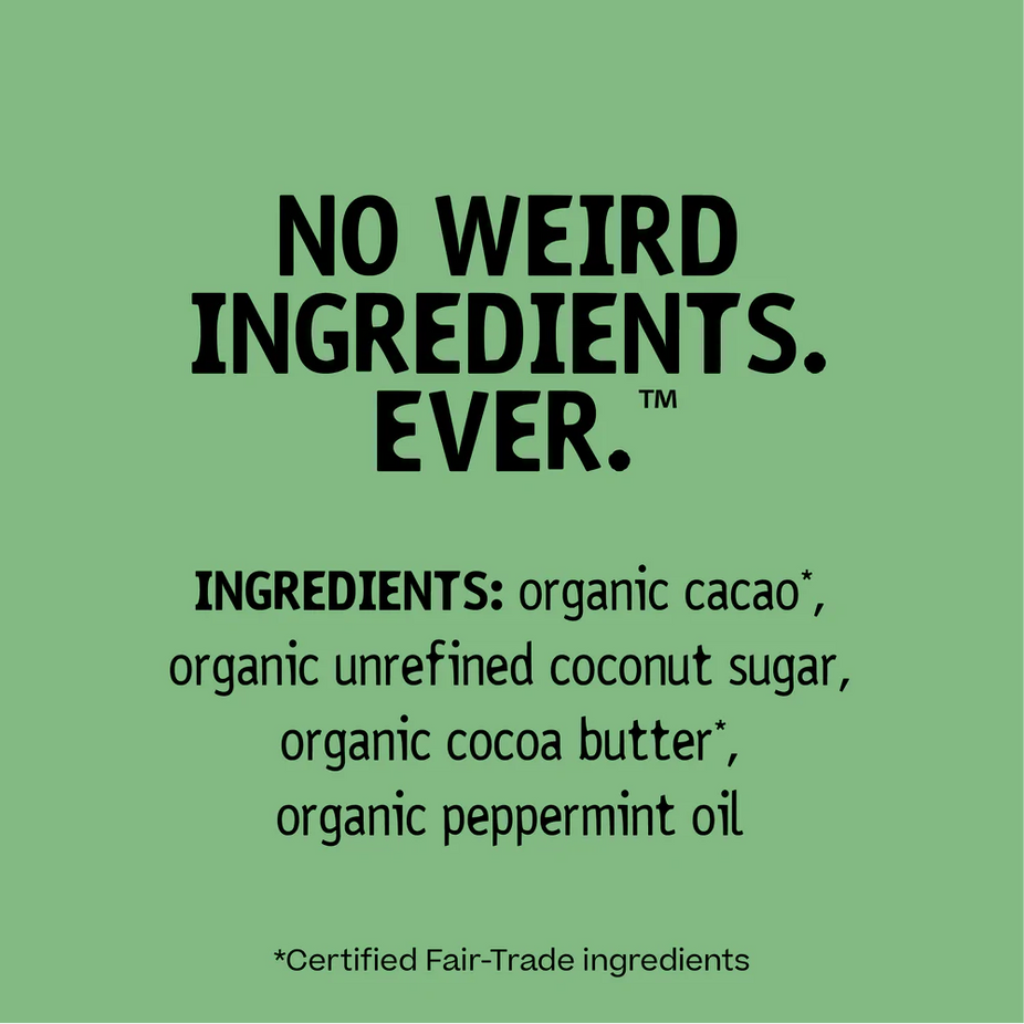 Organic Mint Snacking Dark Chocolate Gems