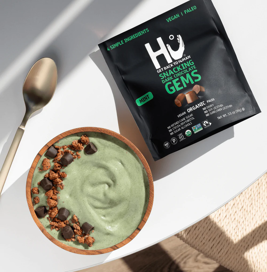 Organic Mint Snacking Dark Chocolate Gems