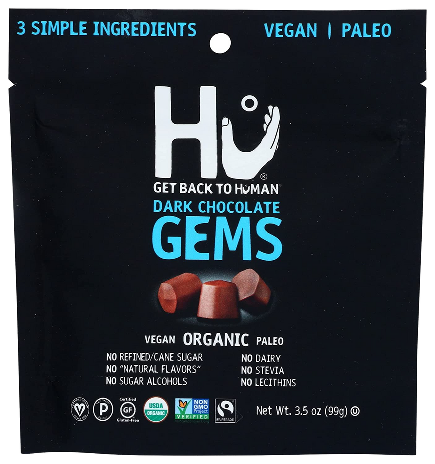 Organic Snacking & Baking Dark Chocolate Gems