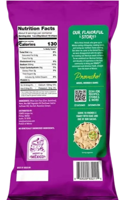 White Corn Tortilla Chips