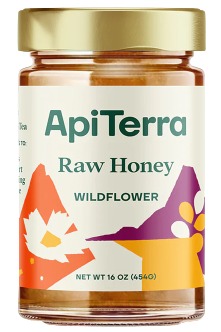 100% Pure Raw Honey Wildflower