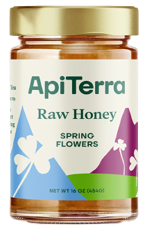 100% Pure Raw Honey Spring Flowers